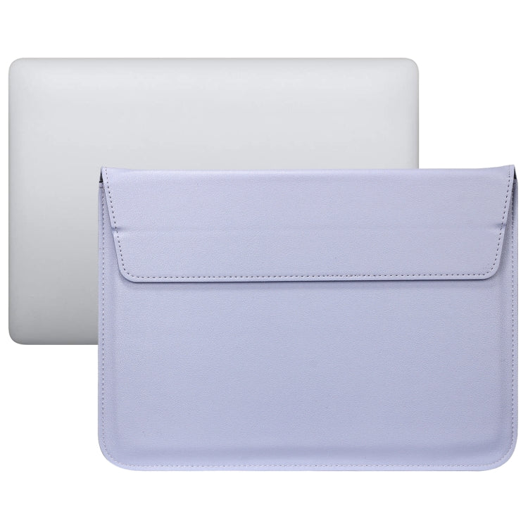 PU Leather Ultra-thin Envelope Bag Laptop Bag with Stand Function, For MacBook Air / Pro 15 inch
