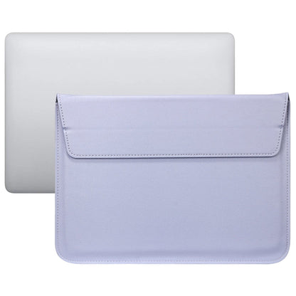 PU Leather Ultra-thin Envelope Bag Laptop Bag with Stand Function, For MacBook Air / Pro 15 inch