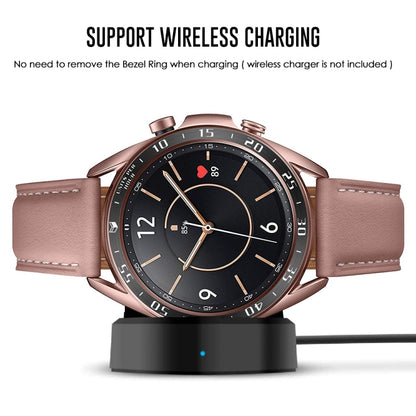 Smart Watch Steel Bezel Ring, A Version, For Samsung Galaxy Watch 3 41mm, For Samsung Galaxy Watch 3 45mm