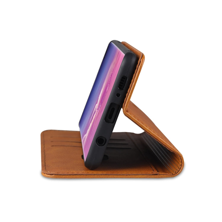 AZNS Magnetic Calf Texture Horizontal Flip Leather Case with Card Slots & Holder & Wallet, For Samsung Galaxy S10+, For Samsung Galaxy S20 FE, For Huawei Honor X10 Max