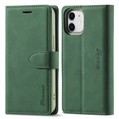Forwenw F1 Series Matte Strong Magnetism Horizontal Flip Leather Case with Holder & Card Slots & Wallet & Photo Frame, For iPhone 11 Pro, For iPhone 11 Pro Max, For iPhone 12, For iPhone 12 Mini, For iPhone 12 Pro, For iPhone 12 Pro Max