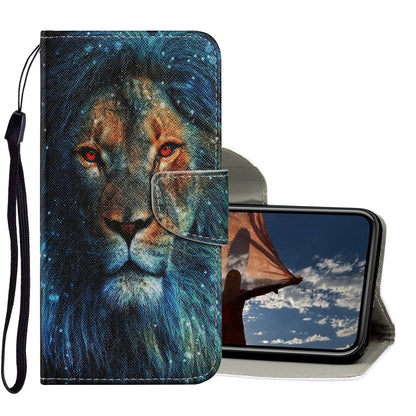 Coloured Drawing Pattern Horizontal Flip PU Leather Case with Holder & Card Slots & Wallet & Lanyard, For iPhone X / XS
