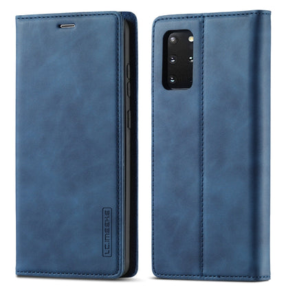 LC.IMEEKE Strong Magnetism Ultra-thin Horizontal Flip Shockproof Matte TPU + PU Leather Case with Holder & Card Slots & Wallet, For Samsung Galaxy S20, For Samsung Galaxy S20+, For Samsung Galaxy S20 Ultra, For Samsung Galaxy S20 FE