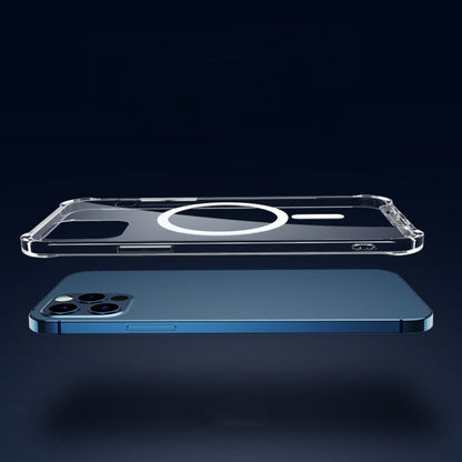 Clear Four-corner Airbag Shockproof Case with MagSafe, For iPhone 12 mini