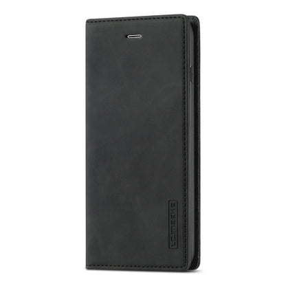 LC.IMEEKE Strong Magnetism Ultra-thin Horizontal Flip Shockproof Matte TPU + PU Leather Case with Holder & Card Slots & Wallet, For iPhone 8 Plus / 7 Plus, For iPhone 11, For iPhone 11 Pro, For iPhone 11 Pro Max