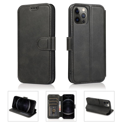 Shockproof PU + TPU Leather Case with Card Slots & Holder & Photo Frame & Wallet, For iPhone 12 mini, For iPhone 12 / 12 Pro, For iPhone 12 Pro Max