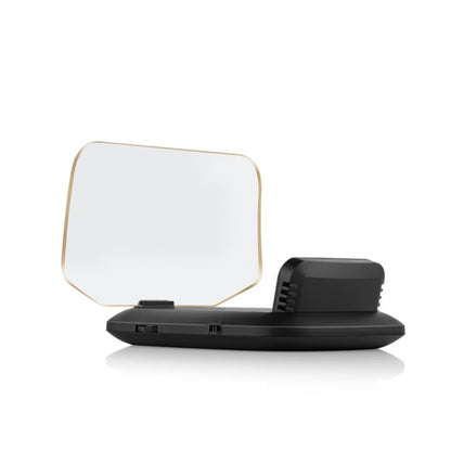 C1 OBD2 + GPS Mode Car HUD Head-up Display Compass / Speed / Water Temperature / Voltage Display / Speed Alarm / Fault Alarm, C1 Without Navigation Function