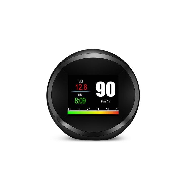 P11 OBD2 + GPS Mode Car HUD Head-up Display Water Temperature / Vehicle Speed / Voltage / Fuel Consumption Display, Speed Alarm, P11