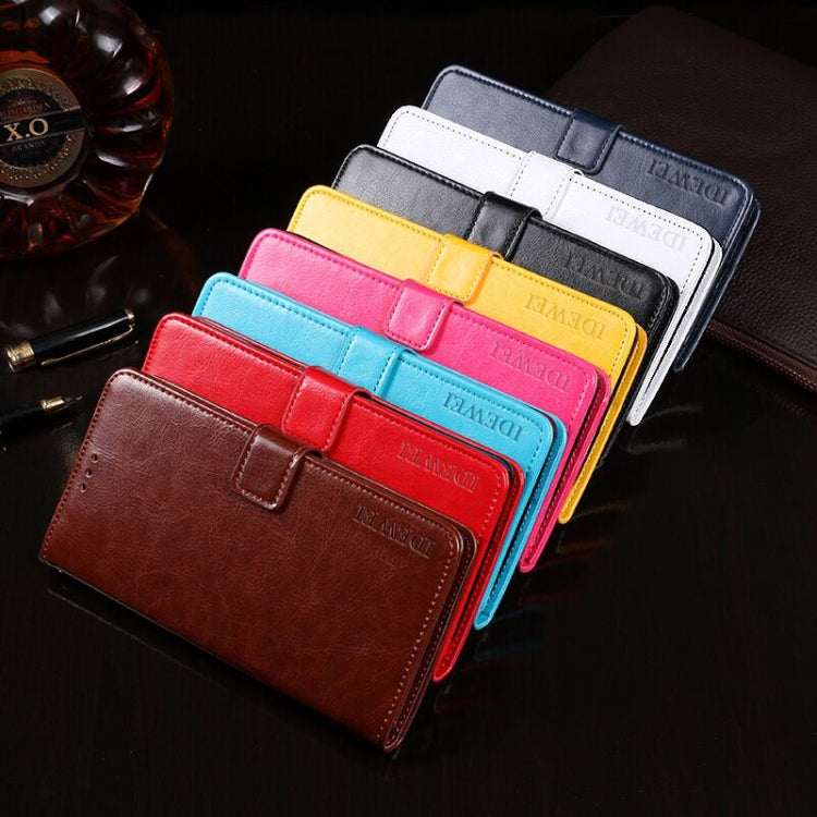 idewei Crazy Horse Texture Horizontal Flip Leather Case with Holder & Card Slots & Wallet, For Samsung Galaxy A42 5G, For Samsung Galaxy M01s, For Samsung Galaxy M31s