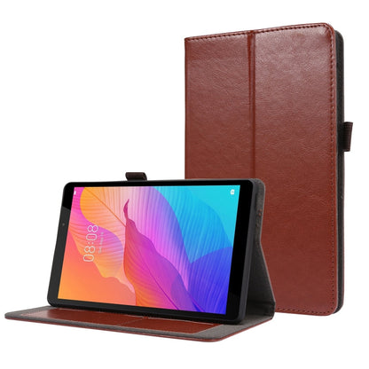 Crazy Horse Texture Horizontal Flip Leather Case with 2-folding Holder & Card Slot, For Huawei MatePad T8, For Huawei Honor V6 / MatePad 10.4 inch, For Huawei Honor Pad X6, For Lenovo Tab M10 Plus