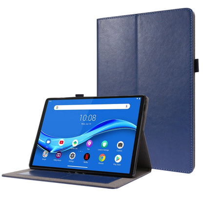 Crazy Horse Texture Horizontal Flip Leather Case with 2-folding Holder & Card Slot, For Lenovo Tab M10, For iPad 10.2 / iPad Pro 10.5, For iPad Pro 12.9 inch (2020), For iPad Pro 11 inch /iPad Air 2022 / 2020 10.9