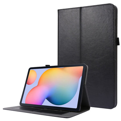 Crazy Horse Texture Horizontal Flip Leather Case with 2-folding Holder & Card Slot, For Samsung Galaxy Tab S8+ / Tab S8 Plus /  Tab S7 FE / Tab S7+ / T970, For Samsung Galaxy Tab A7 (2020), For Samsung Galaxy Tab S8 / Galaxy Tab S7 / SM-870