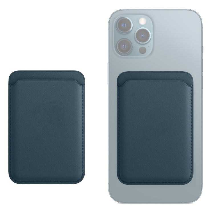 Leather Wallet Pouch Card Holder Card Case with Magsafing Magnetic for iPhone 17-12 Series
