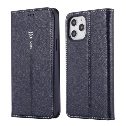 GEBEI PU+TPU Horizontal Flip Protective Case with Holder & Card Slots, For iPhone 12 / 12 Pro, For iPhone 12 Pro Max