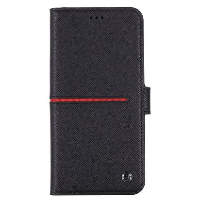 GEBEI Top-grain Leather Horizontal Flip Protective Case with Holder & Card Slots & Wallet & Photo Frame, For iPhone 12 / 12 Pro, For iPhone 12 Pro Max