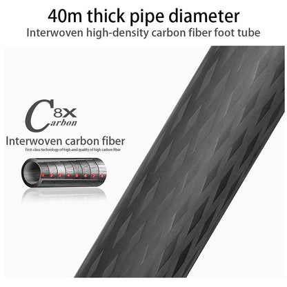BEXIN ST424C Rugged Camcorder Photographic Carbon Fiber Big Tripod, Max Tube: 40mm, ST424C