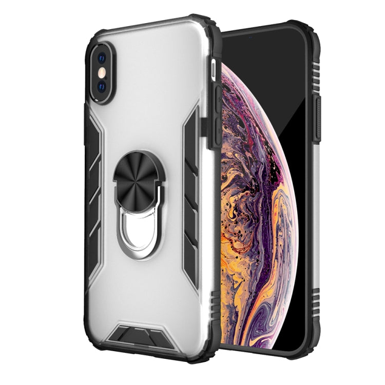 Magnetic Frosted PC + Matte TPU Shockproof Case with Ring Holder, For iPhone XS Max, For Samsung Galaxy Note20, For Samsung Galaxy Note20 Ultra