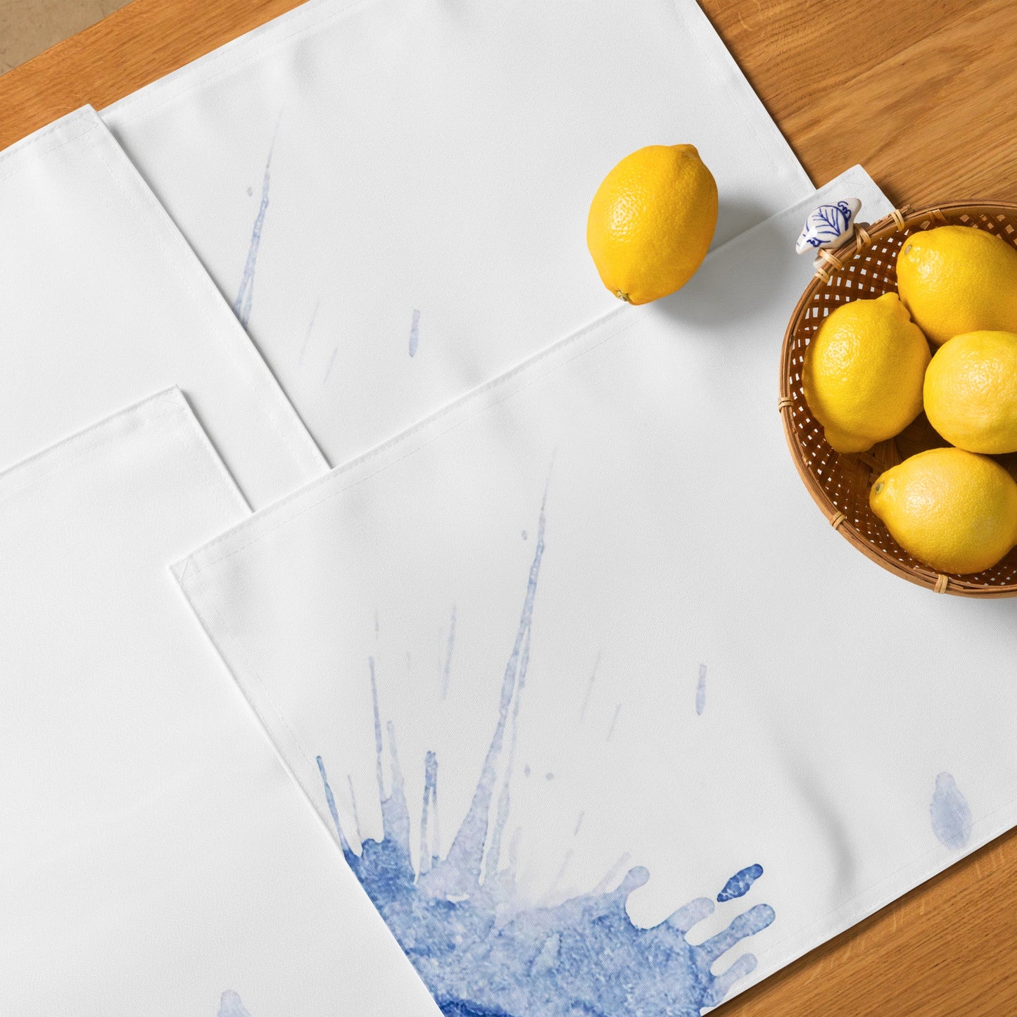 Watercolour Blue Splash - Placemat Set
