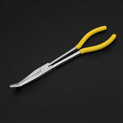 11 Inch Multi-function 45 Degree Bending Needle-nosed Pliers Hand Tool, 45 Degree Bending