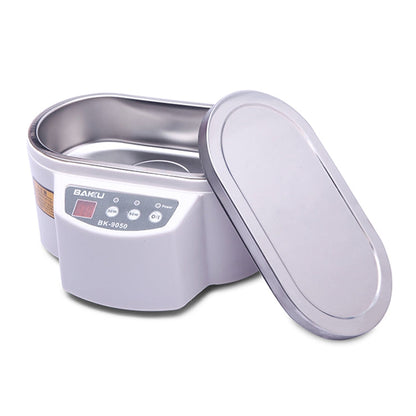 BAKU BK-9050 30W / 50W Adjustable 0.6L LCD Display Ultrasonic Cleaner, AC 220V, BK-9050 30W / 50W 0.6L 220V Green, BK-9050 30W / 50W 0.6L 220V White