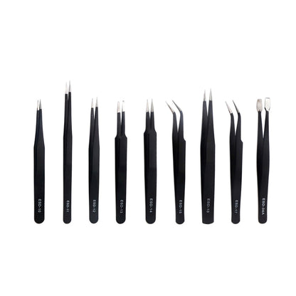 JF-8142 Metal Tweezers Repairing Disassemble Tool Kit, JF-8142