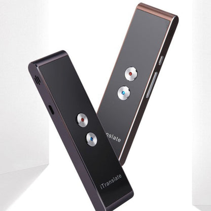 T8 Handheld Pocket Smart Voice Translator Real Time Speech Translation Translator with Dual Mic, Support 33 Languages
