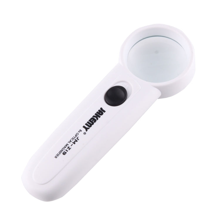 JAKEMY JM-Z19 Portable 8X Optical Magnifier with LED Light, JM-Z19 8X Magnifier