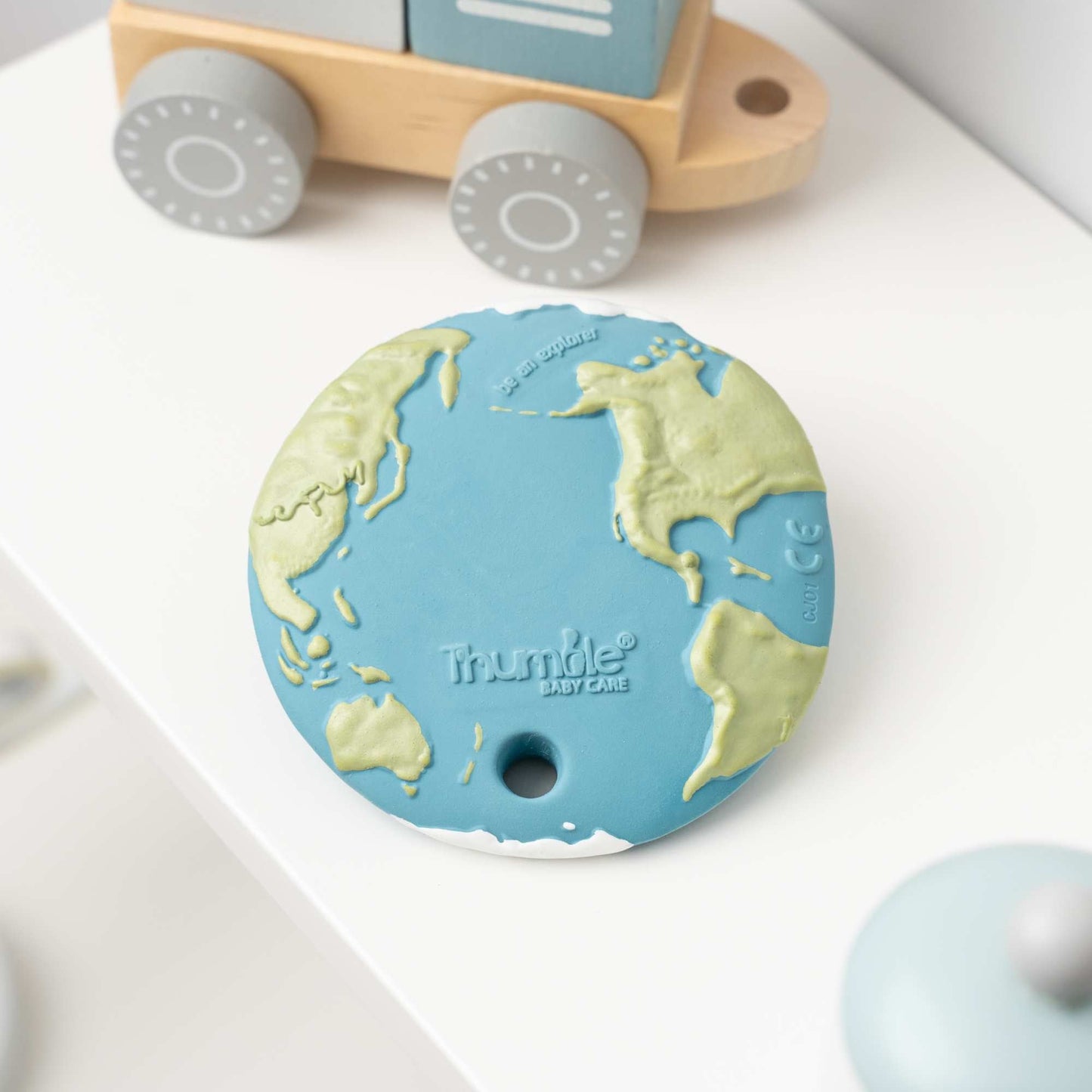 Earth Biscuit® Natural Rubber Space Themed Baby Toy