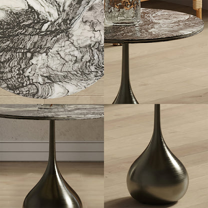 Echevarria Round Side Table, Marble