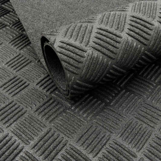 Recycled Rubber BBQ Floor Protection Mat - Custom Sizes