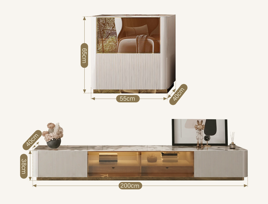Eden II Living Room Coffee Table