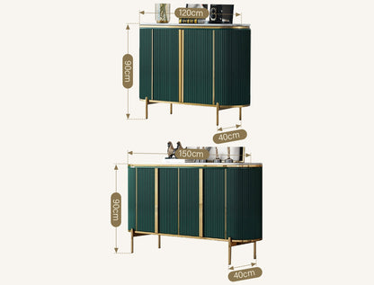 Elec Sideboard, Green & Gold