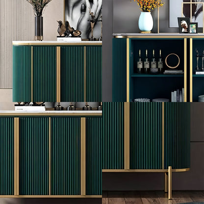 Elec Sideboard, Green & Gold