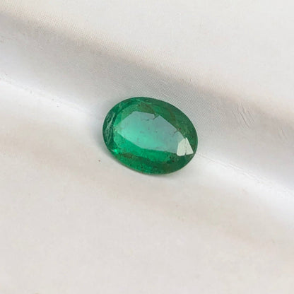1.00ct Emerald for sale - Budh Ratna - Zamurd - Pachu Stone, Markat Mani Stone - 8x6mm