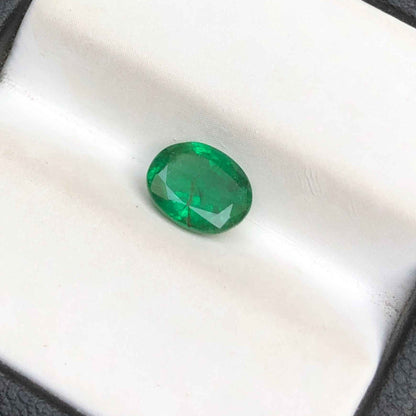 1.20ct Emerald for sale - Budh Ratna - Zamurd - Pachu Stone, Markat Mani Stone - 8x6mm