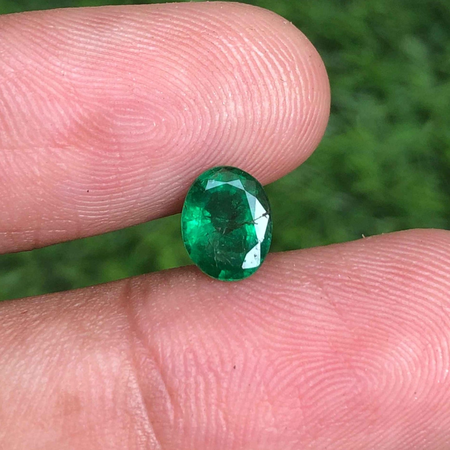 1.20ct Emerald for sale - Budh Ratna - Zamurd - Pachu Stone, Markat Mani Stone - 8x6mm
