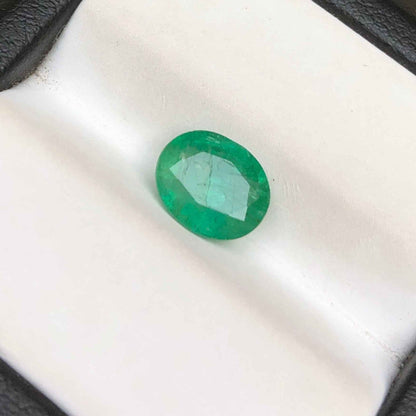 1.45ct Emerald for sale - Budh Ratna - Zamurd - Pachu Stone, Markat Mani Stone - 9x7mm