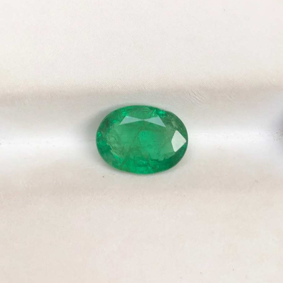 1.75ct Emerald for sale - Budh Ratna - Zamurd - Pachu Stone, Markat Mani Stone - 9x7mm