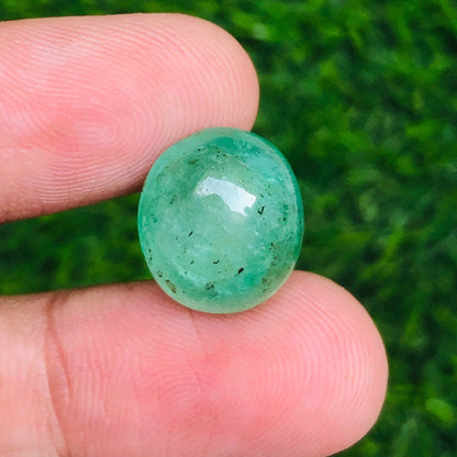 11.60ct Emerald for sale - Budh Ratna - Zamurd - Pachu Stone, Markat Mani Stone - 15x13.5mm