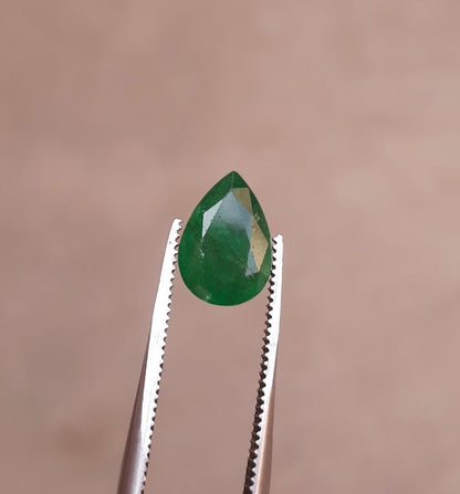 2.80ct Emerald Gemstone - Budh Ratna - Zamurd - Panna Stone, Pachu Stone, Markat Mani Stone -10x7mm