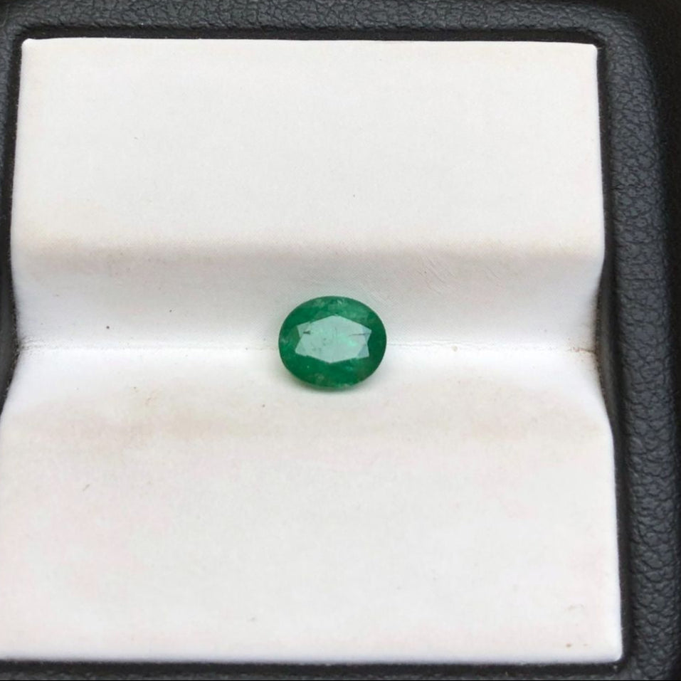 0.75Ct Emerald for sale - Budh Ratna - Zamurd - Pachu Stone, Markat Mani Stone - 6x5mm