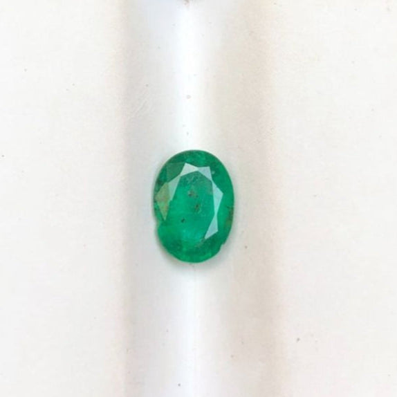 1.10Ct Emerald for sale - Budh Ratna - Zamurd - Pachu Stone, Markat Mani Stone - 8x6mm