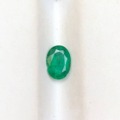 1.10Ct Emerald for sale - Budh Ratna - Zamurd - Pachu Stone, Markat Mani Stone - 8x6mm