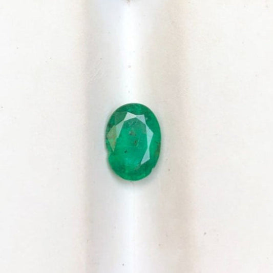 1.10Ct Emerald for sale - Budh Ratna - Zamurd - Pachu Stone, Markat Mani Stone - 8x6mm
