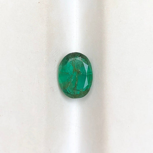 1.20ct Emerald for sale - Budh Ratna - Zamurd - Pachu Stone, Markat Mani Stone - 8x6mm