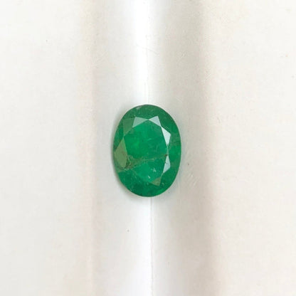 1.30ct Emerald for sale - Budh Ratna - Zamurd - Pachu Stone, Markat Mani Stone - 8x6mm