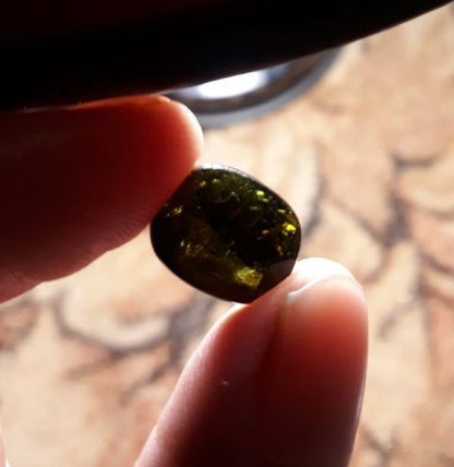 6.3ct Epidote - Epidote Crystal - Epidote for sale - Zabarjad - 12.5x10mm