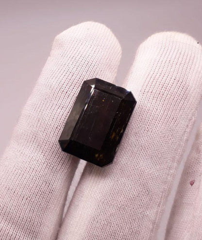 19.7ct Epidote - Epidote Crystal - Epidote for sale - Zabarjad - 18x12x6.8mm