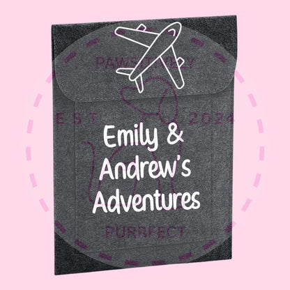 Personalised Travel Document Wallet