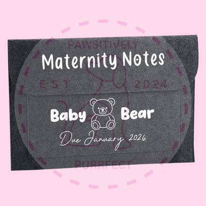 Personalised Baby Child Document Wallet